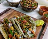 A picture of step 10 of Desi tacos.