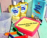 Foto langkah ke 4 dari resep Homemade Mozarella Cheese.
