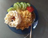 Foto langkah ke 3 dari resep Nasi goreng merah gampil.