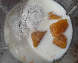 Puding Labu Lapis Puding Cendol Dan Pandan - Step 2