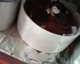 A picture of step 5 of Oreo brownie.