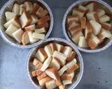 Foto langkah ke 2 dari resep Bread Butter Pudding (Puding Roti).