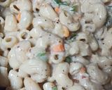 व्हाइट सॉस मैकरॉनी (white sauce macaroni recipe in Hindi) रेसिपी चरण 4 फोटो