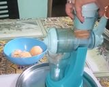 A picture of step 1 of Orange Juice.