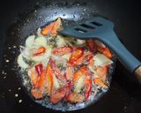 Foto langkah ke 2 dari resep Cah Sawi Telur.