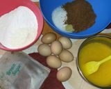 Foto langkah ke 2 dari resep Bolu gula nira (Brown sugar).