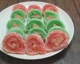 Foto langkah ke 4 dari resep Mochi gulung isi kacang.