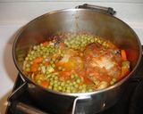 Foto del paso 8 de la receta Chuletas de cerdo con guarnición de la huerta