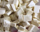 A picture of step 2 of Paneer tikka bites.