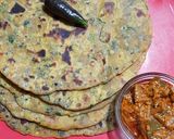 মেথি পরোটা(Methi paratha recipe in Bengali) রেসিপি ধাপ - 5 ছবি
