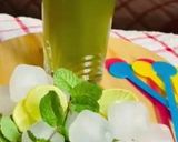 A picture of step 5 of Mint Margarita.