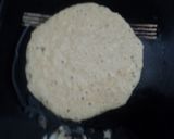 Foto del paso 2 de la receta: Panqueques de harina comercial, amaranto y caldo de pollo rancheros con calabaza en tacha. México