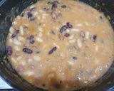 A picture of step 4 of Pasta e (tre) fagioli.