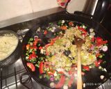 Foto del paso 2 de la receta: Chow Fan salteado de cerdo, ternera y pollo al roquefort al Disco