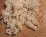 Une image de l'étape 1 de Tourbillon de Spaghetti à l'ail et parmesan.