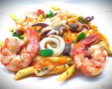 Foto del passaggio 9 della ricetta Fileja con Salsa di Datterini e Zenzero con Pesce