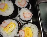 รูปขั้นตอนการทำที่ 6 ของ ข้าวกล่องคิมบับไก่ทอด (Fried Chicken and kimbap Lunch Box)