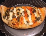 A picture of step 7 of Cheesy garlic bread.