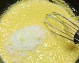 A picture of step 6 of Eggless mango bread custard pudding.
