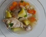 Foto langkah ke 9 dari resep Sop Ayam Bening tanpa minyak dan tumis.