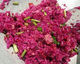 Foto langkah ke 5 dari resep NasGor Dragon Fruit / Buah Naga.