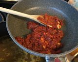 A picture of step 3 of AFitClass Lentil Kale Soup.