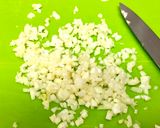 A picture of step 2 of Beef, Onion, & Potato Omelette.
