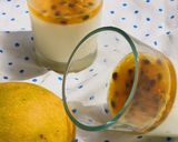 Hình bước làm 3 của món Panna Cotta Chanh Dây