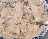 Une image de l'étape 6 de Courgettes rondes farcies à la ricotta et aux champignons.