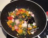 चिली पनीर सिजलर (chilli paneer sizzler recipe in Hindi) रेसिपी चरण 11 फोटो