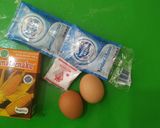 Foto langkah ke 3 dari resep Pie susu Teflon.