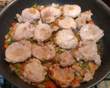 Foto del paso 2 de la receta: Solomillo de cerdo con verduras y queso parmesano