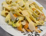 Une image de l'étape 5 de Tagliatelles aux légumes.