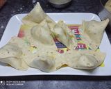 A picture of step 5 of Aloo ka SAMOSA.