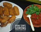 Foto langkah ke 3 dari resep Ayam tempe goreng.