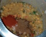 A picture of step 3 of White Peas Chat.