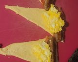 A picture of step 2 of Breakfast crescent rolls.