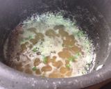 A picture of step 1 of Yellow mutter rice.