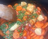 Une image de l'étape 2 de Tajine de légumes au Cookeo.