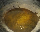 A picture of step 1 of Chicken highway karahi with rice.