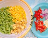 Foto langkah ke 1 dari resep Tumis buncis tahu dan jagung🍲.