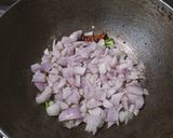 A picture of step 6 of Kathiyawadi Masala Khichdi.