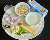 A picture of step 1 of Methi Matar Malai (New Version).