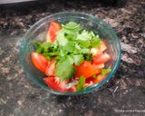 गाजर, मटर की सब्जी (gajar matar ki sabzi recipe in Hindi) रेसिपी चरण 3 फोटो