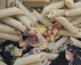 A picture of step 3 of Mayonnaise pasta.