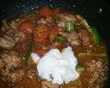 A picture of step 8 of Cholistani chicken khrdai.