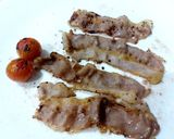 蒜片炙燒牛五花義大利麵/西餐烹調的食譜步驟5照片