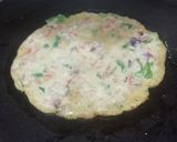 A picture of step 6 of Moong Daal & Mix Veg Chila.