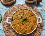 A picture of step 9 of One Pot Jowar Moong Dal Khichdi In Pressure Cooker (Weight Loss Khichdi).