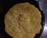 A picture of step 3 of Bottle gourd pancakes.